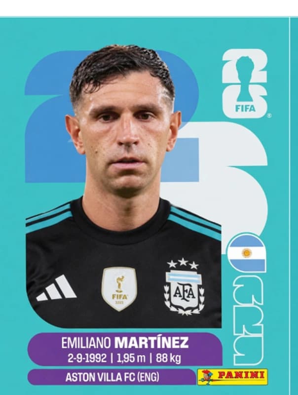 Postal ARG2 Emiliano Martinez