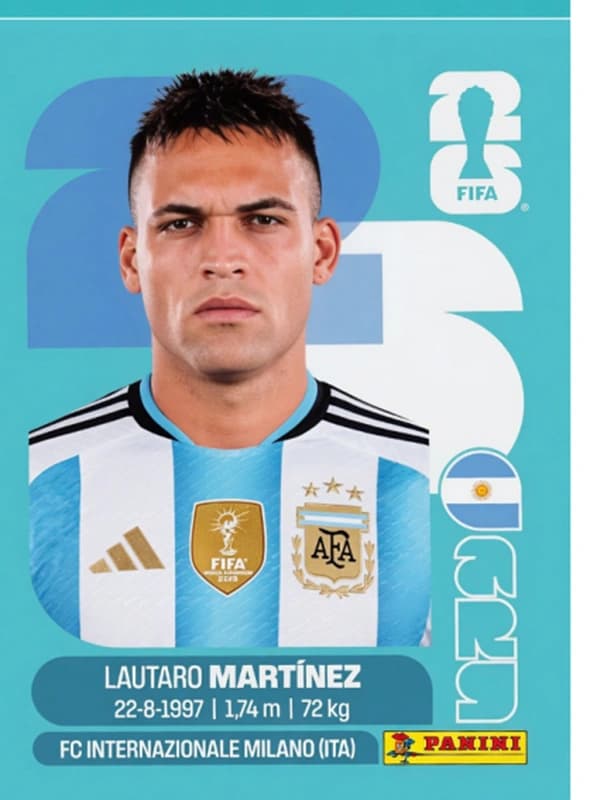 Postal ARG18 Lautaro Martinez