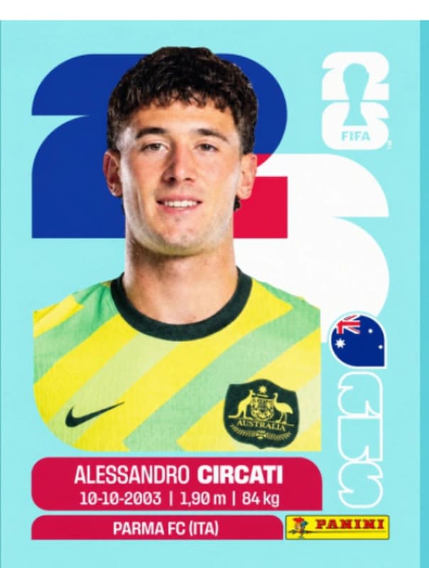 Postal AUS5 Alessandro Circati
