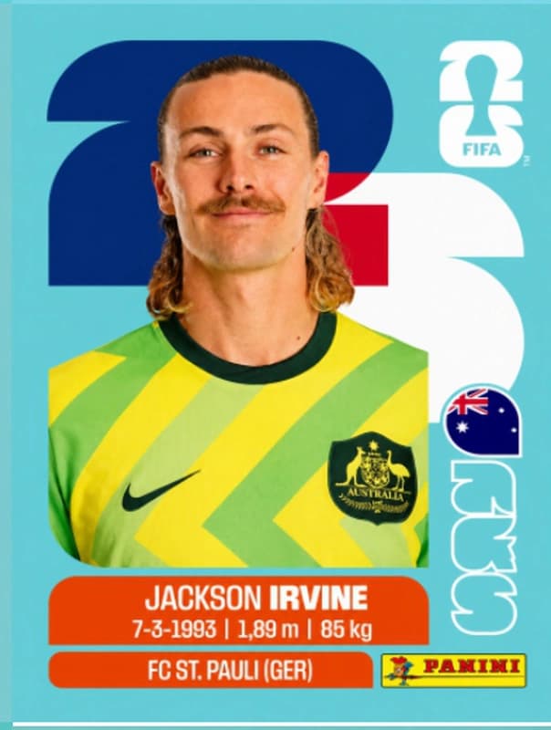 Postal AUS11 Jackson Irvine