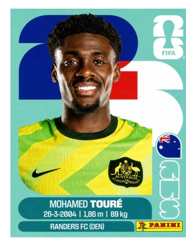 Postal AUS20 Mohamed Toure