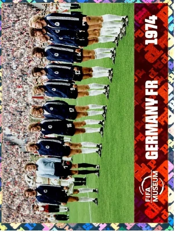 Postal FWC13 Alemania 1974