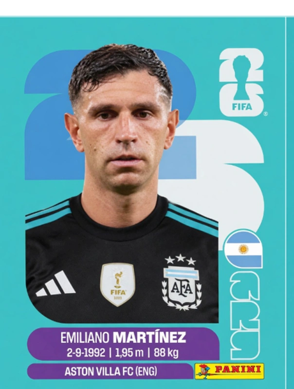 Postal ARG2 Emiliano Martinez