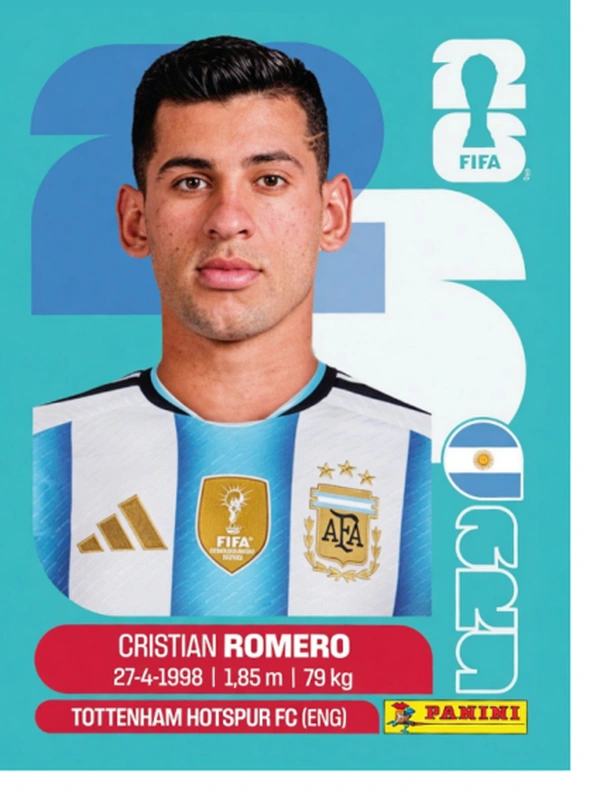 Postal ARG4 Cristian Romero