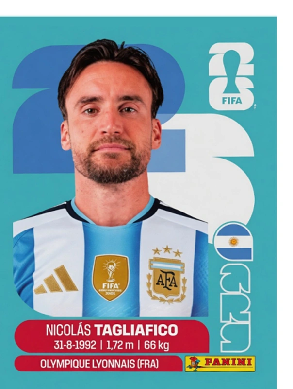 Postal ARG6 Nicolas Tagliafico