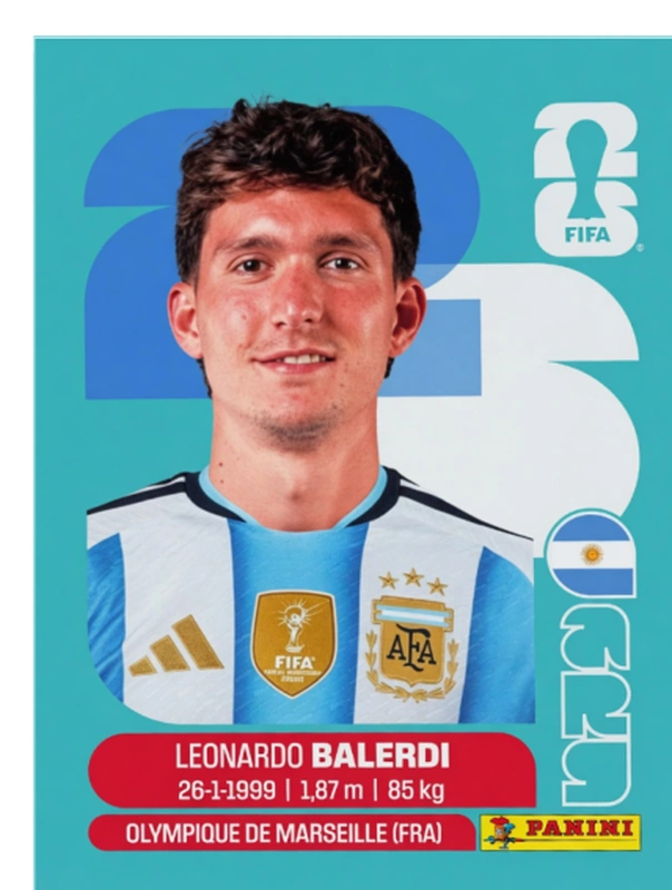 Postal ARG7 Leonardo Balerdi