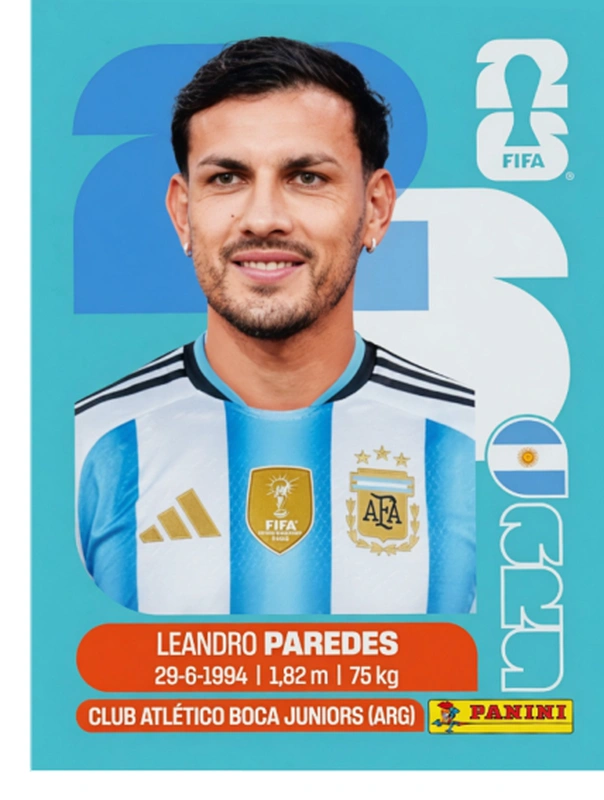 Postal ARG12 Leandro Paredes