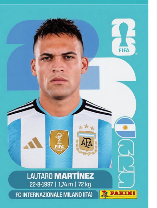 Postal ARG18 Lautaro Martinez