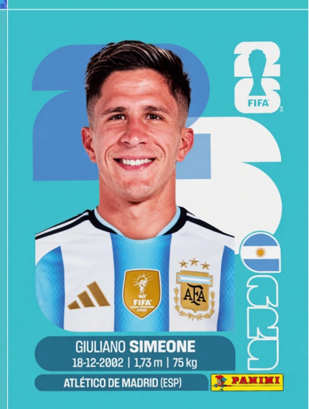 Postal ARG20 Giuliano Simeone