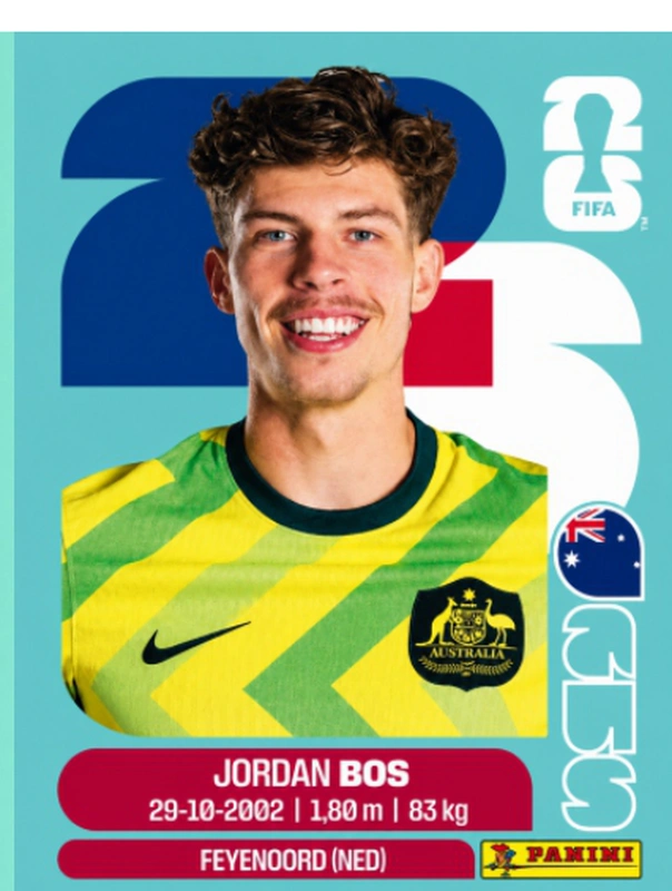 Postal AUS6 Jordan Bos