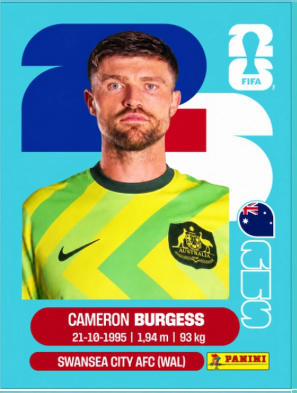 Postal AUS8 Cameron Burgess