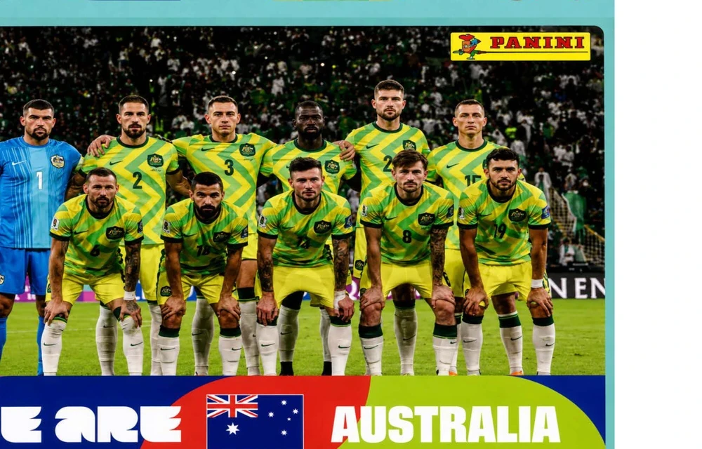 Postal AUS13 Seleccion Nacional De Australia