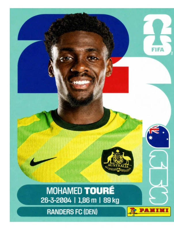 Postal AUS20 Mohamed Toure