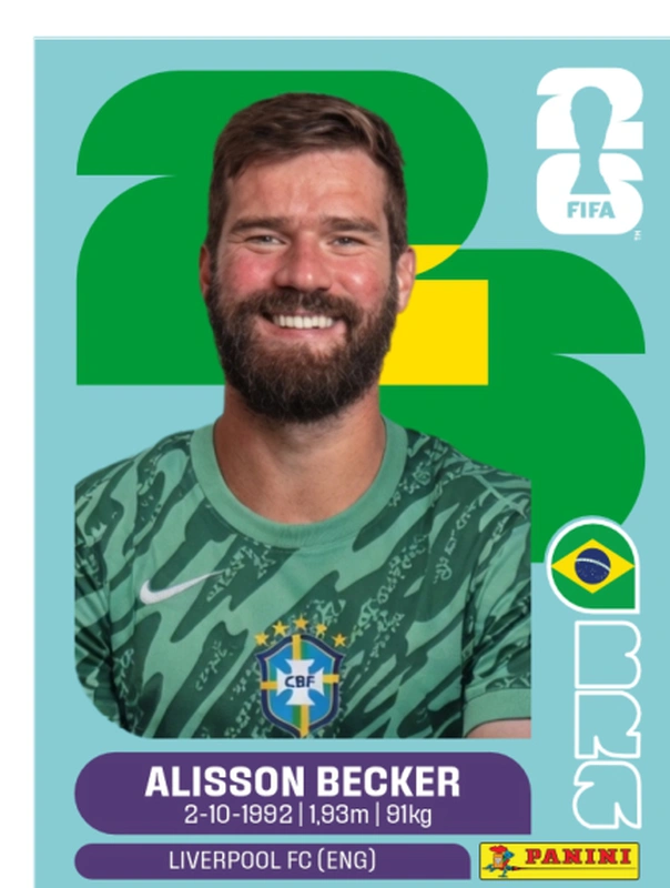 Postal BRA2 Alisson
