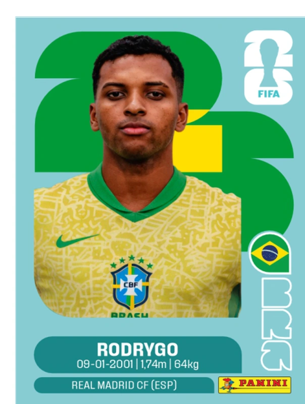 Postal BRA15 Rodrygo