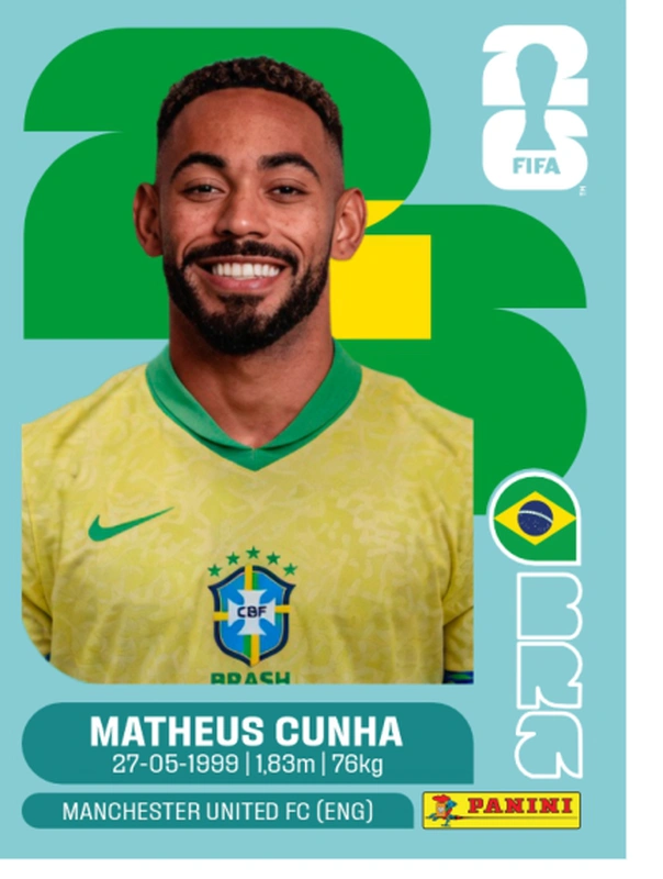 Postal BRA17 Matheus Cunha