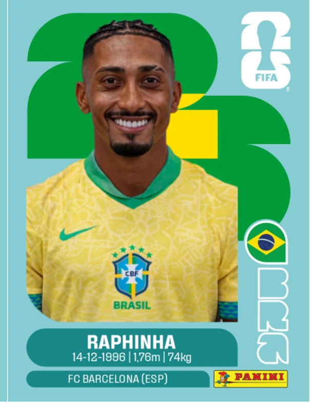 Postal BRA19 Raphinha