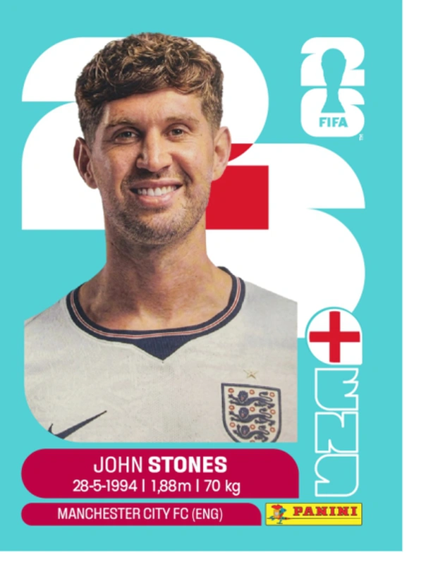 Postal ENG3 John Stones