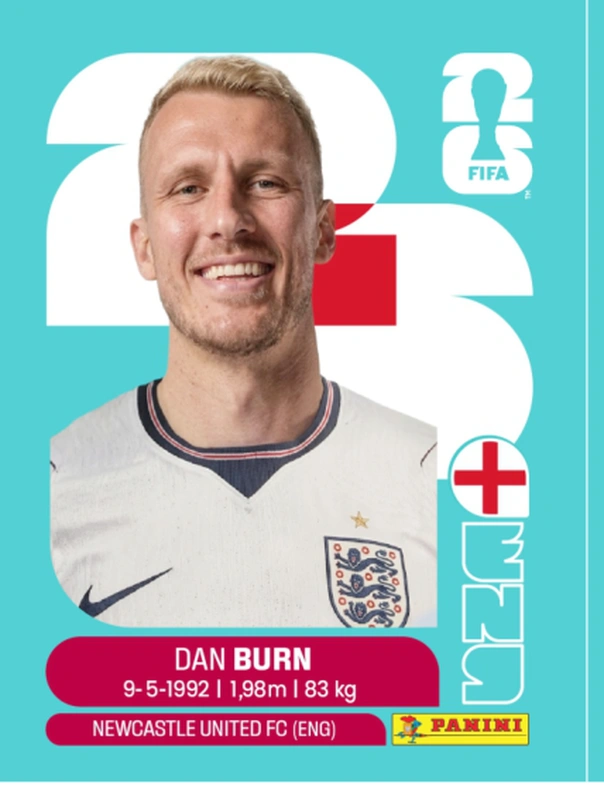 Postal ENG8 Dan Burn