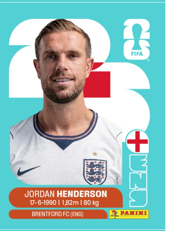 Postal ENG9 Jordan Henderson