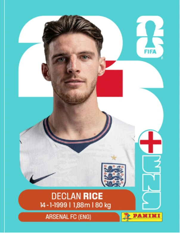 Postal ENG10 Declan Rice