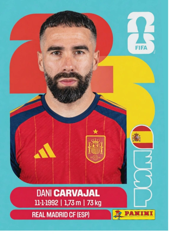 Postal ESP7 Dani Carvajal