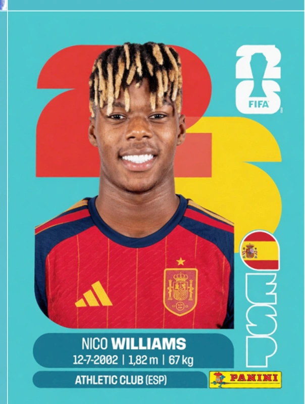 Postal ESP17 Nico Williams