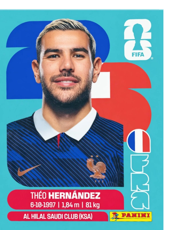 Postal FRA3 Theo Hernandez