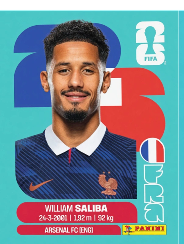 Postal FRA4 William Saliba