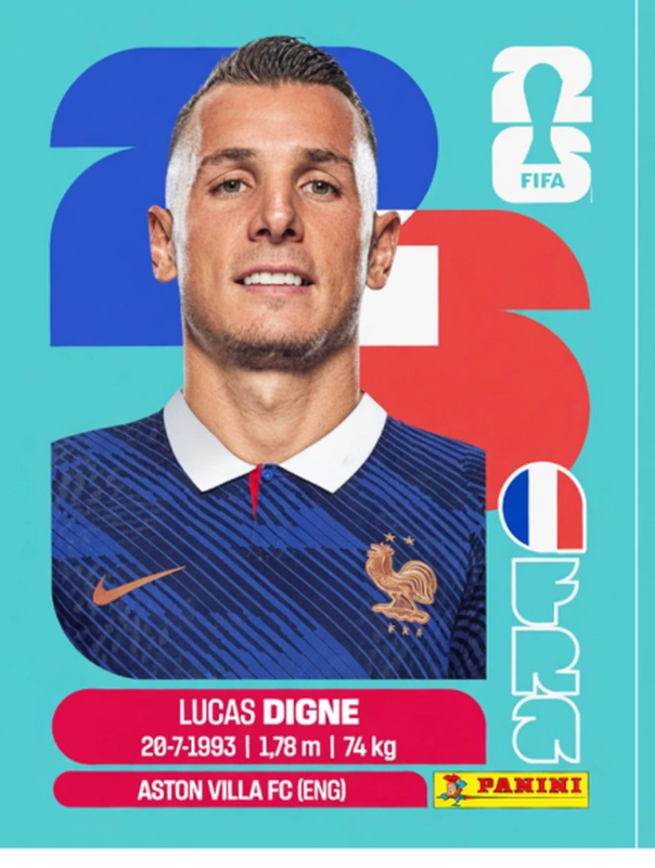 Postal FRA8 Lucas Digne