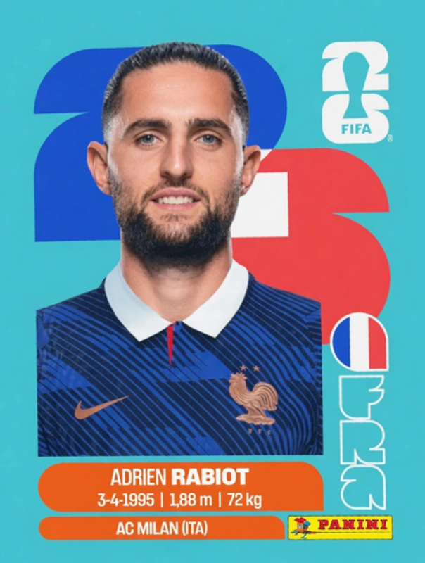 Postal FRA12 Adrien Rabiot