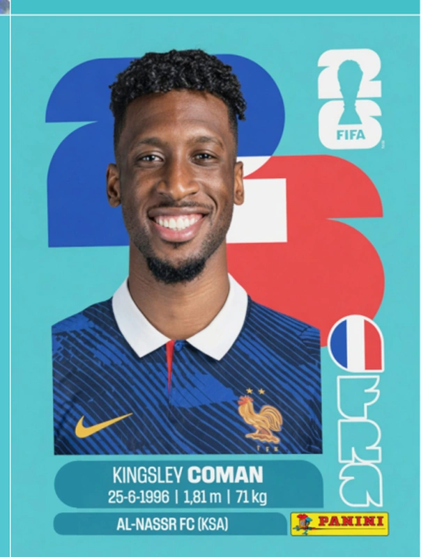 Postal FRA18 Kingsley Coman