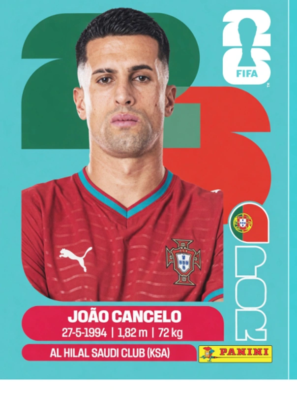 Postal POR5 Joao Cancelo