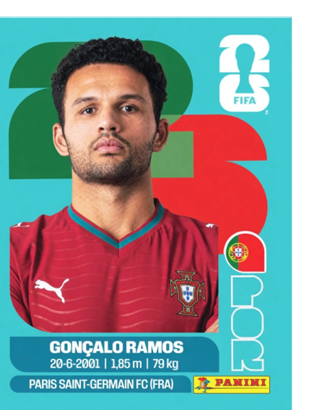 Postal POR18 Goncalo Ramos